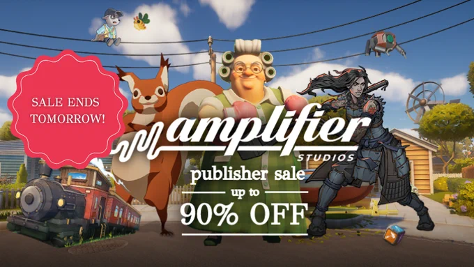 Amplifier Studios publisher sale - Up to 90% off!