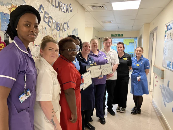 The team on Padua ward