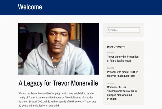 Trevor Monerville Campaign website