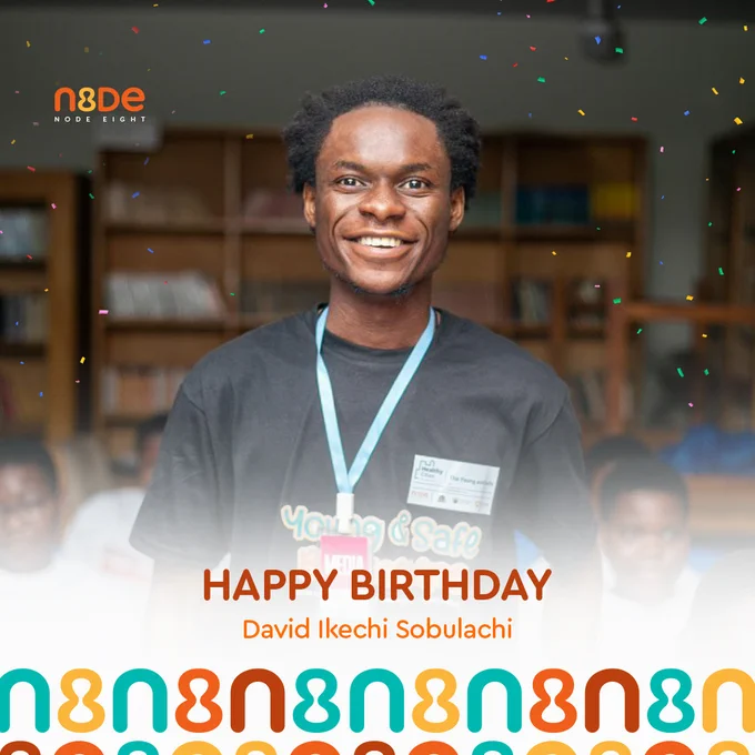 Happy Birthday, David!
 
We celebrate your brilliance, your kindness, and the incredible energy you bring to our team every day.
Wishing you a day filled with joy, sweet surprises, and everything you love.
With love from all of us at Node Eight.

#NodeEight #HappyBirthday