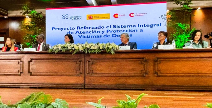 Lanzamiento de proyecto 'Reforzado el Sistema Integral de Atención y Protección de Víctimas de Delitos'