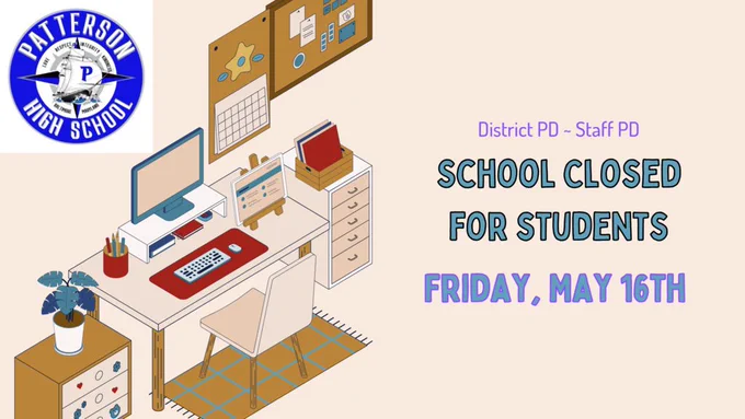 no classes for students Friday May 16