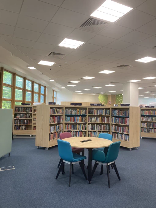 Inside the new Epsom Library