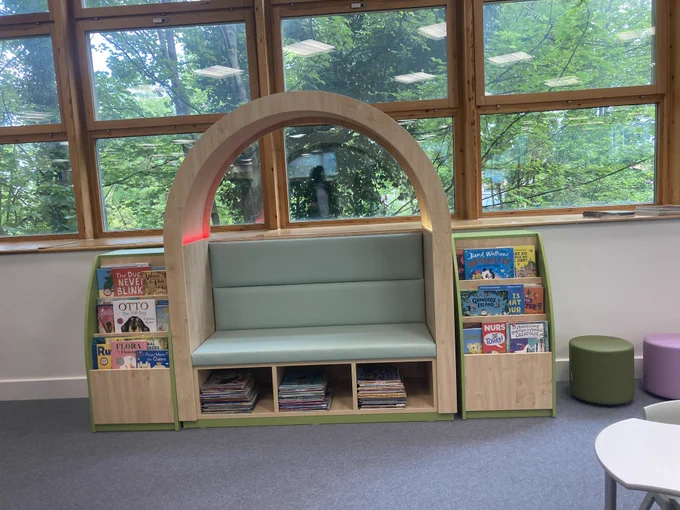 Inside the new Epsom Library