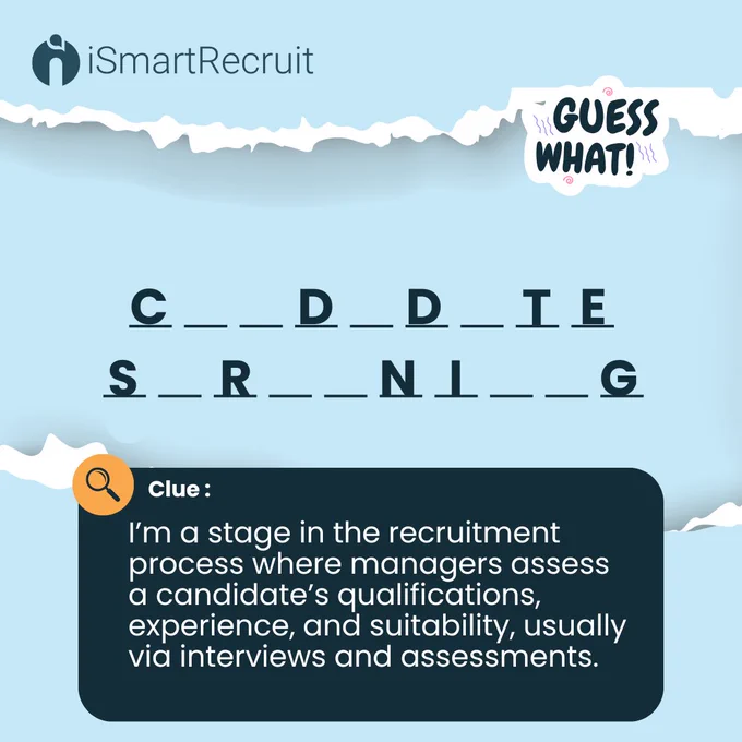 #RecruitmentProcess #HiringJourney #TalentAcquisition #HRTech #CandidateExperience #SmarterHiring #iSmartRecruit
