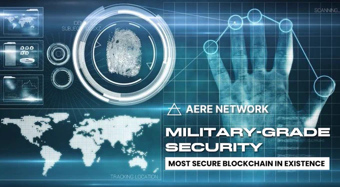 Aere.network military grade security photo
