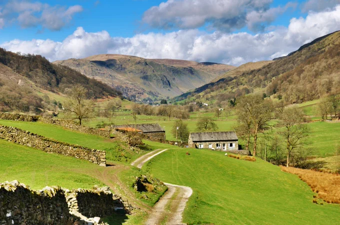 An image of Kentmere in the Lake District