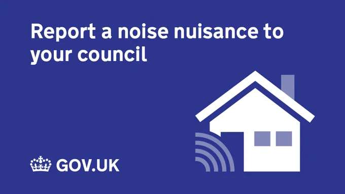 Report a noise nuisance to your council.
Gov.uk
