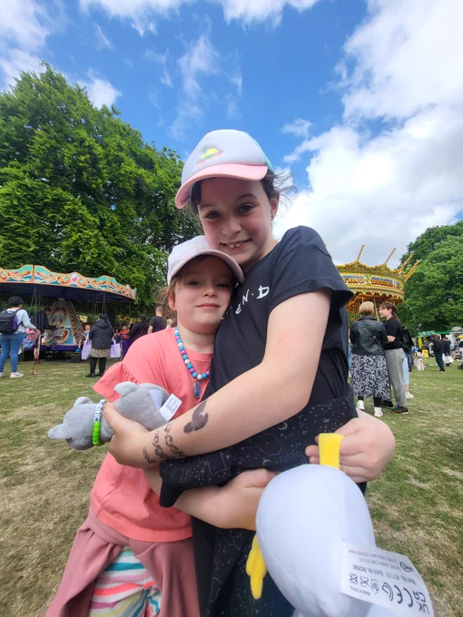 Two smiling children