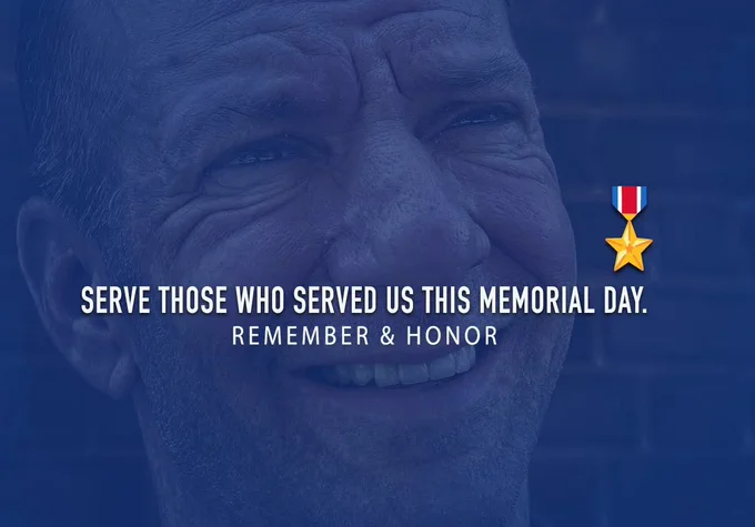 Serve, homeless and broken military veterans this memorial day. Volunteer at Wayside Cross Ministries.#