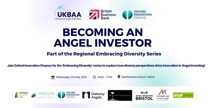 Becoming an angel investor - Oxford