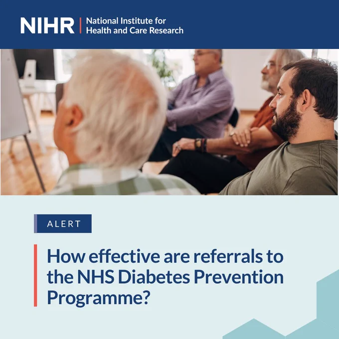 Alert: How effective are referrals to the NHS Diabetes Prevention Programme?
