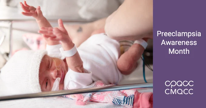A premature, low birth weight baby is cared for by its parent in a hospital’s neonatal intensive care unit.