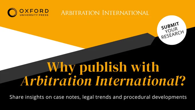 Publish with Arbitration International
