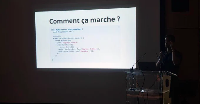 Meetup Flutter Lyon hébergé chez Sully Lyon