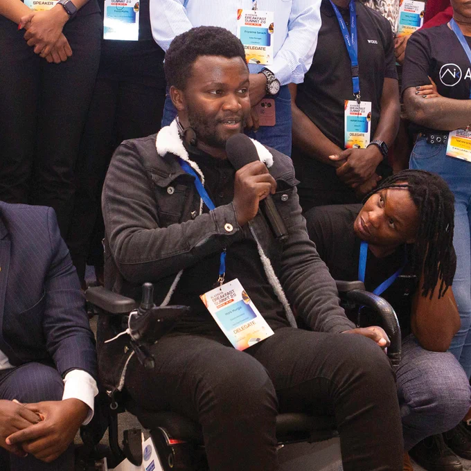 Images taken during the summit event.