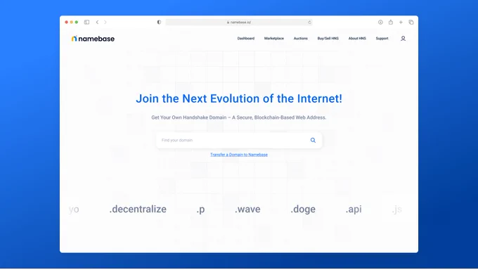 https://www.namebase.io/registrar