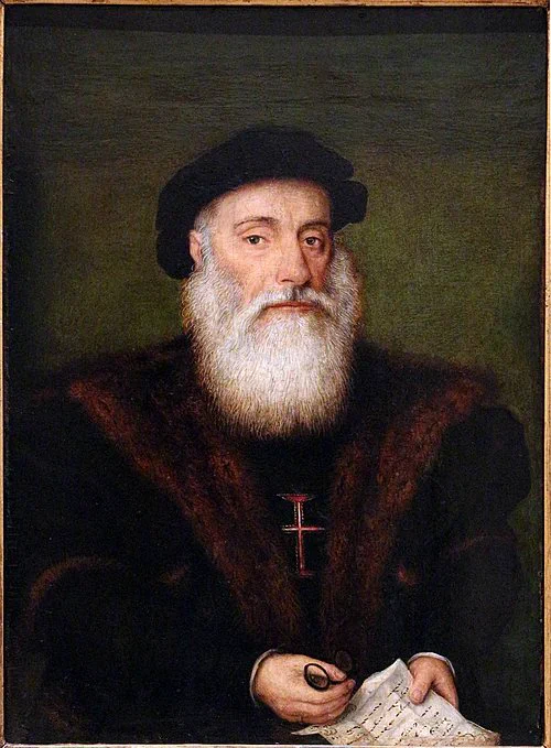 (portrait of Vasco da Gama)

Image credit: Wikipedia 