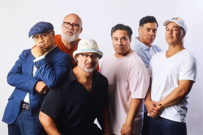 Oscar Kightley, David Fane , Mario Gaoa, Shimpal Lelisi, Robbie Magasiva and Iaheto Ah Hi