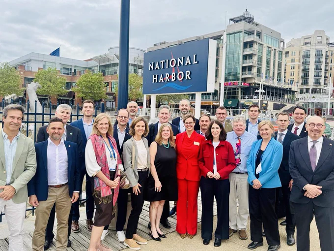 The Austrian SelectUSA Delegation in National Harbor. 