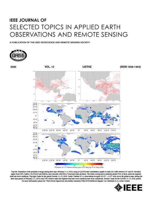 Special Issue: https://ieeexplore.ieee.org/xpl/topics.jsp?punumber=4609443&refinements=SpecialSection:Exploring the Potential of Urban Remote Sensing