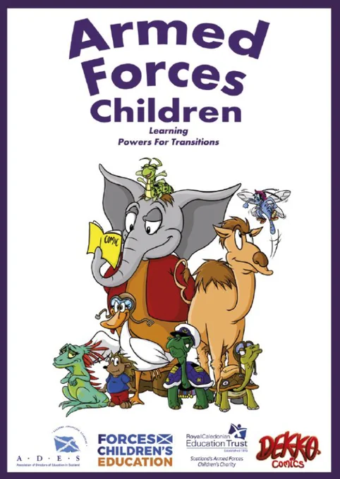 Front cover of the comic book, featuring some of the characters.