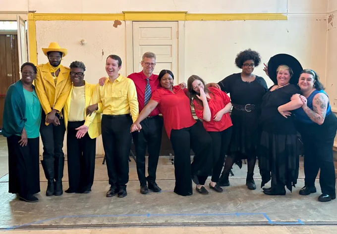 Cast of "Taming of the Shrew"