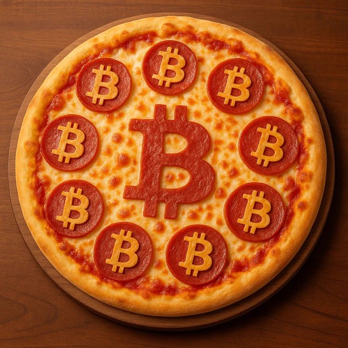 My rendition of Laszlo's famous 10k BTC pizza.
