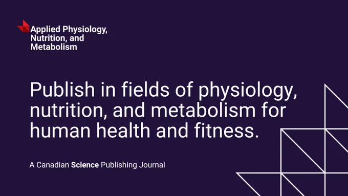 Social card explaining the scope of topics under Applied Physiology, Nutrition, and Metabolism. 