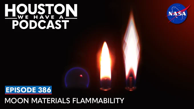 On this week’s #HWHAP, two @NASA experts discuss an experiment that will further our understanding of flame behavior on the lunar surface to keep astronauts safe. Photo credit: NASA
