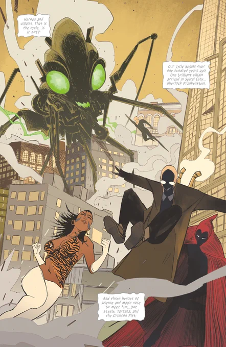 Page from the Free Comic Book Day 2025 (General) Black Hammer story