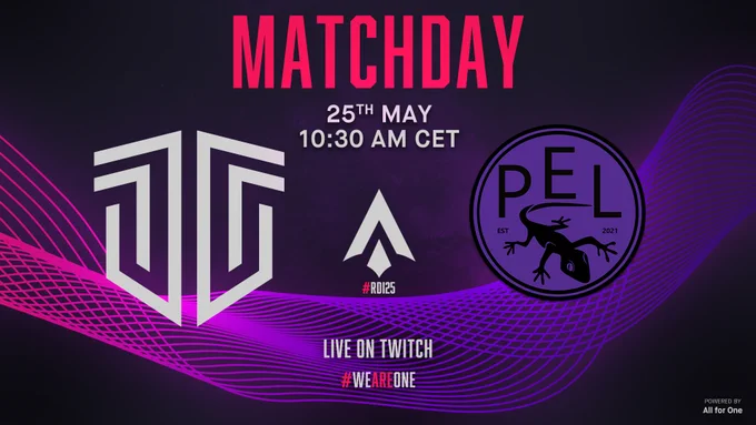 Spieltagsankündigung. Heute um 10:30 Uhr spielen wir im RDI Invitational gegen PEL-A.