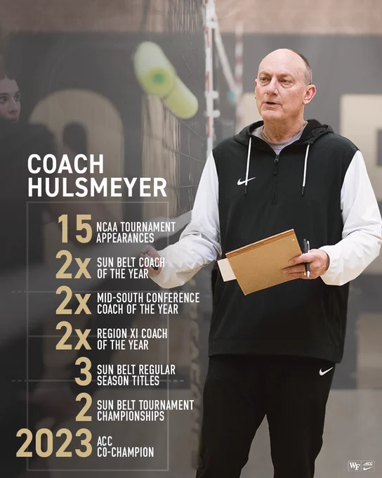 Head coach Jeff Hulsmeyer accomplishments