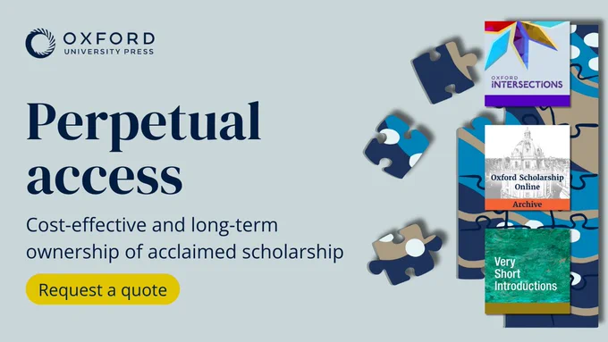 Perpetual access. Cost-effective and long term access to acclaimed scholarship. Request a quote. 

