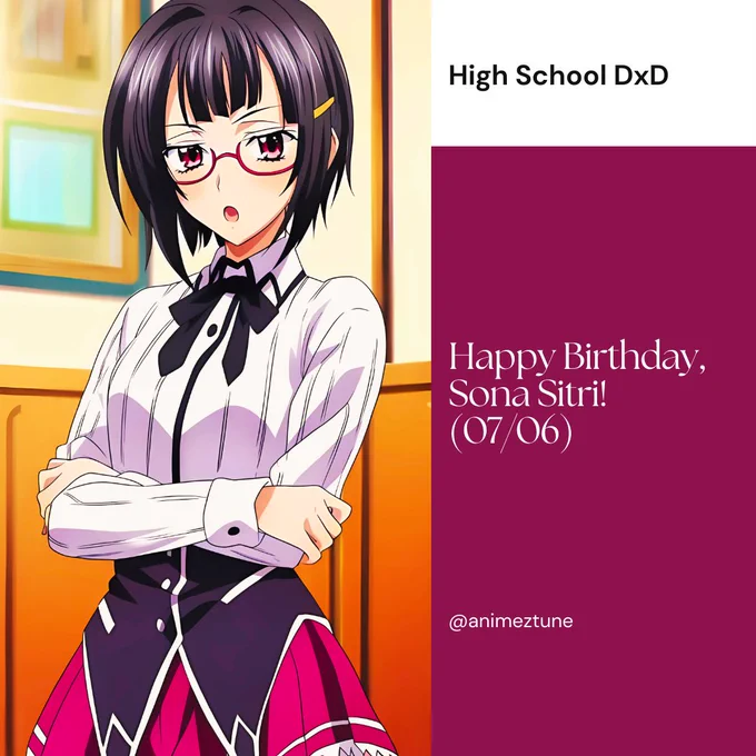 Happy Birthday, Sona Sitri, High School DxD 