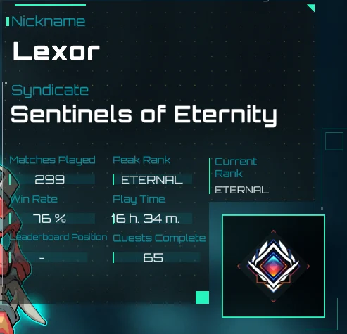 Max Rank: Eternal