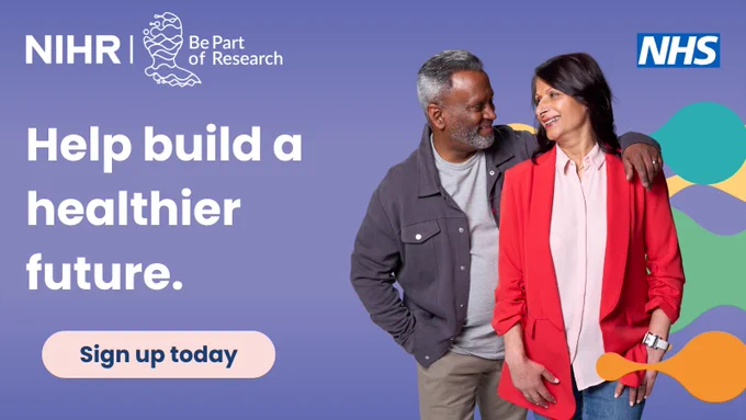 Help build a healthier future. Sign up today.