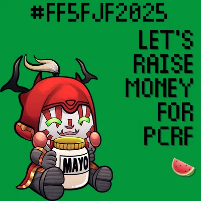 #FF5FJF2025 Let's raise money for PCRF