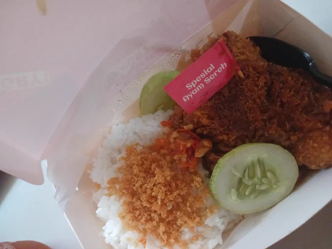 ayam goreng tersereh