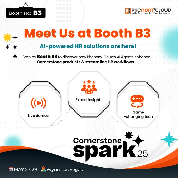 Phenom Cloud At Cornerstone Spark 25 Meet Us Meet Us At Booth B3