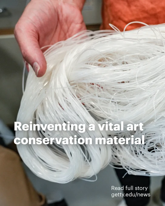 Reinventing a vital art conservation material
