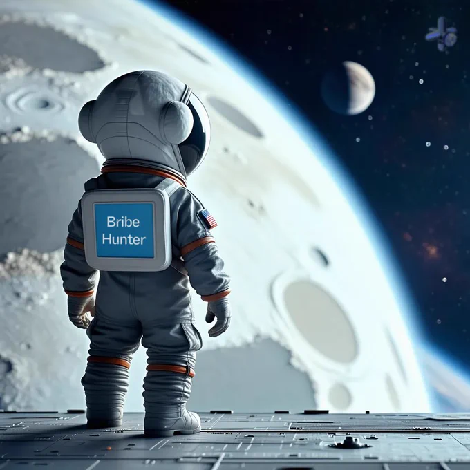 A lone astronaut begins an exploratory journey through the stars collecting bribes to place foundations on new lands, and take the first step in the creation of new thriving ecosystems.