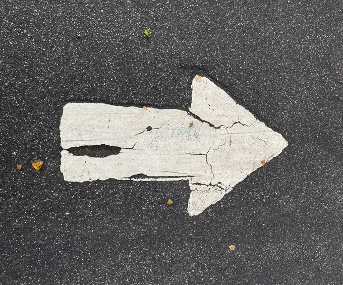 Right arrow.