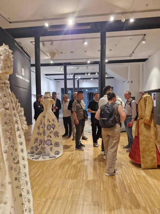 Delegació d’empreses de la regió italiana de Veneto visitant el Centre d’Artesania Catalunya