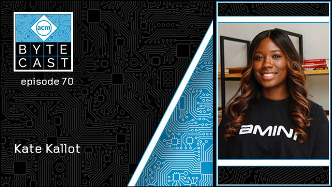 Kate Kallot ByteCast Graphic
