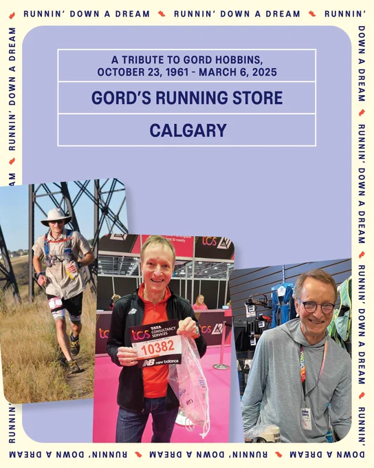 All in Together Now
When the community of independent running shop owners lost one of their own, Gord Hobbins on March 6, it gave us the chance to bring everyone together and talk about what we love most about the sport: our community.
To get in your feelings, click here: https://irun.ca/community/one-irun-nation-under-a-goal-celebrating-gord/