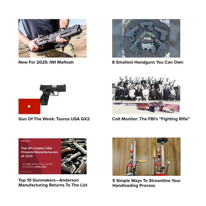 Trending articles at AmericanRifleman.org. 