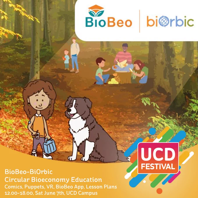 UCD Festival poster for BioBeo - Biorbic