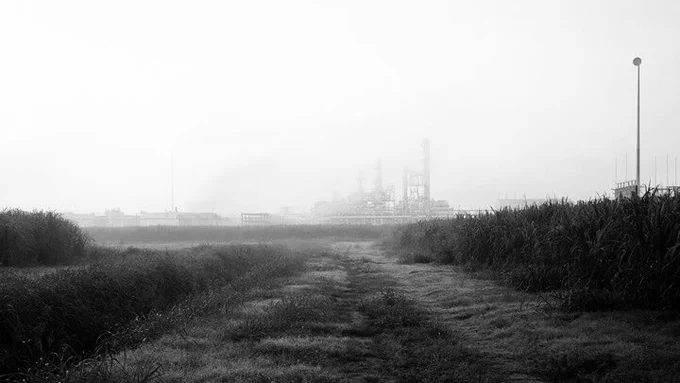 Rural/industrial landscape.