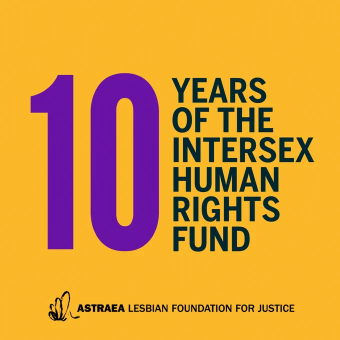 10 Years of the Intersex Human Rights Fund